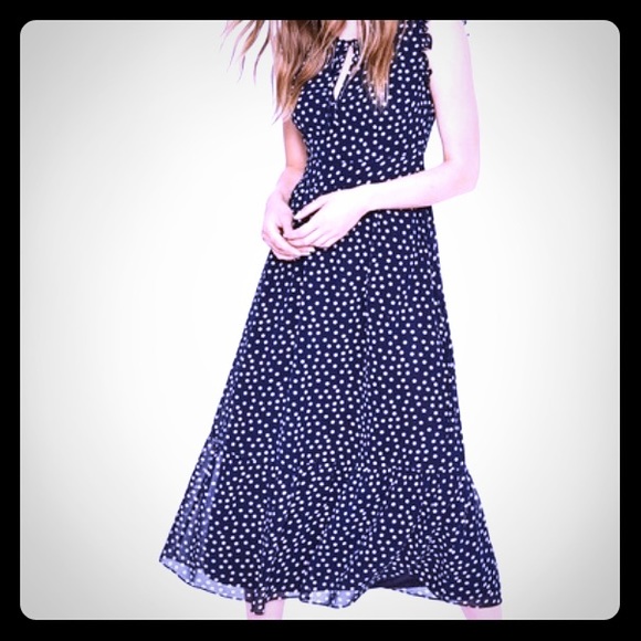 boden laura ruffle dress